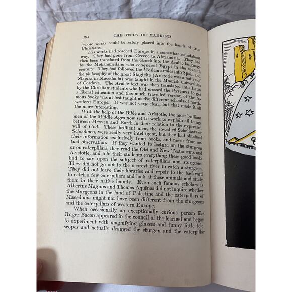 The Story of Mankind Hendrik Van Loon 1921 - Picture 8 of 9